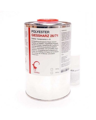 Polyester Giessharz 26/71 + Härter MEK-Peroxid