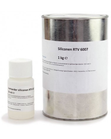 Transparante Siliconen RTV 6007, Excl. Harder