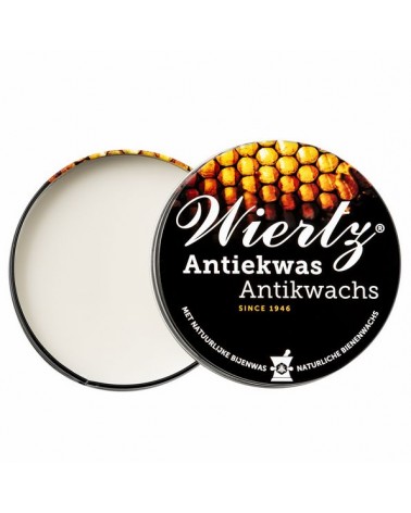 Antiekwas 380 ml transparant / wit