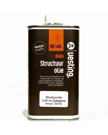 Structuurolie 2-40 VK zijdeglans 250 ml